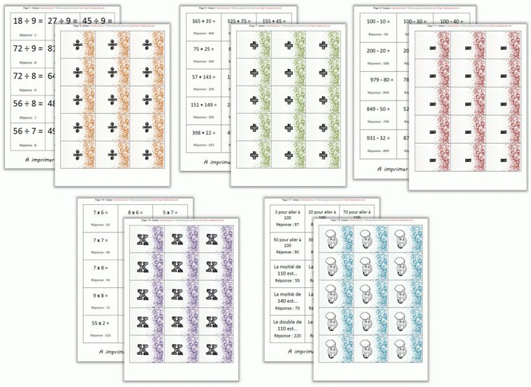 Jeux Pour La Classe : Mentalo, Soustracto Et Multiplicato avec Jeux Pour Cm2