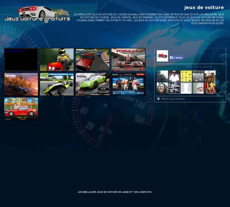 Jeux Voiture Gratuits Competitors, Revenue And Employees encequiconcerne Jeux De Course Online