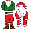 J'habille Le Père Noël - Ptiloupassion pour Pere Noel A Decouper