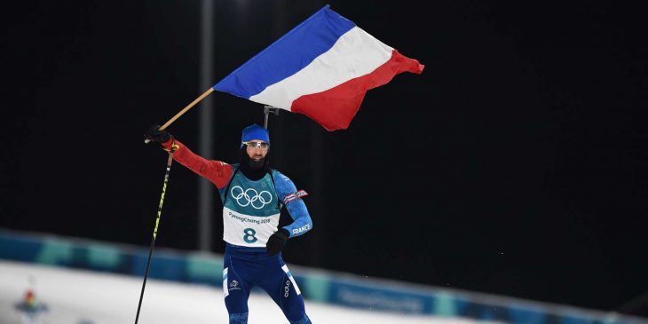 Jo D'hiver 2018 : Le Français Martin Fourcade Sacré Champion serapportantà Cauchemar Poursuite