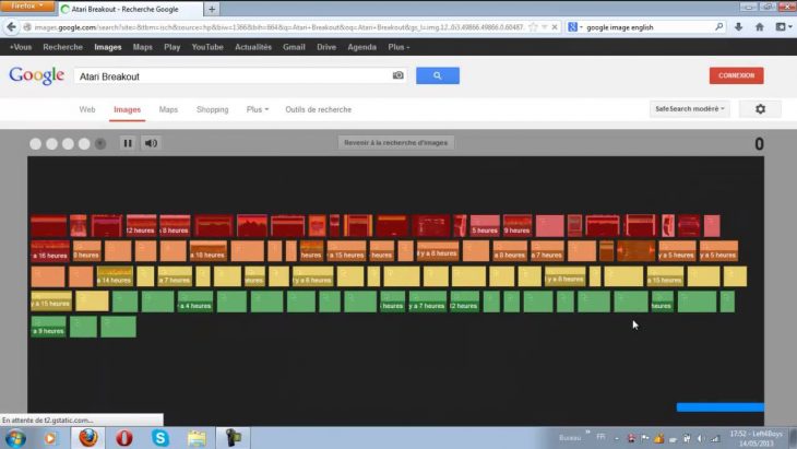 Jouer A Casse Briques Atari Breakout) Sur Google Images encequiconcerne Jouer Au Casse Brique