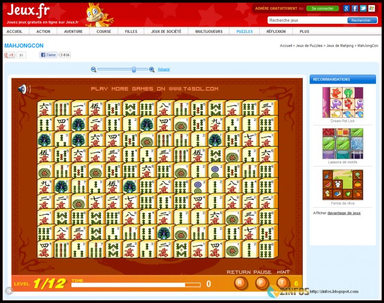 Jouer À Mahjong Gratuitement En Ligne intérieur Jeux De Mots En Ligne Gratuit