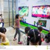 Jouer Les Jeux Interactifs Avec Le Kinect Xbox 360 Photo dedans Jeux Interactifs Primaire
