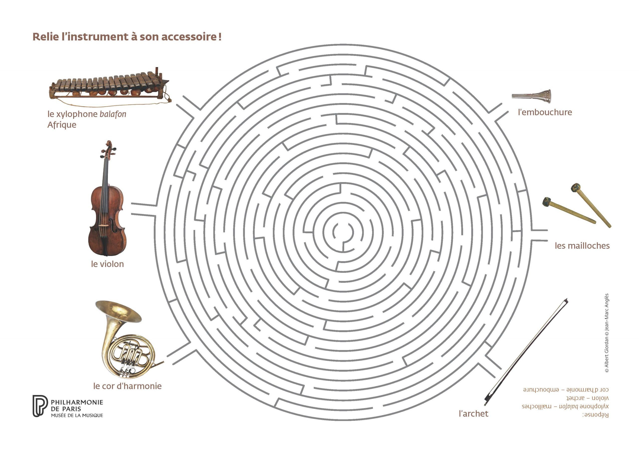 Jouez Avec Les Instruments Du Musée ! | Philharmonie De Paris concernant Jeu Relier Les Points En Ligne 