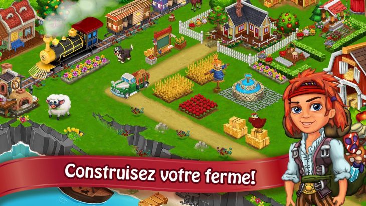 Jour Farm Village: Agriculture Jeux Hors Ligne Pour Android dedans Jeux En Ligne De Ferme