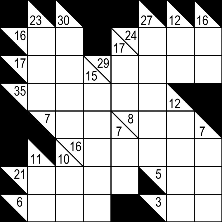 Kakuro — Wikipédia pour Jeux Sudoku À Imprimer