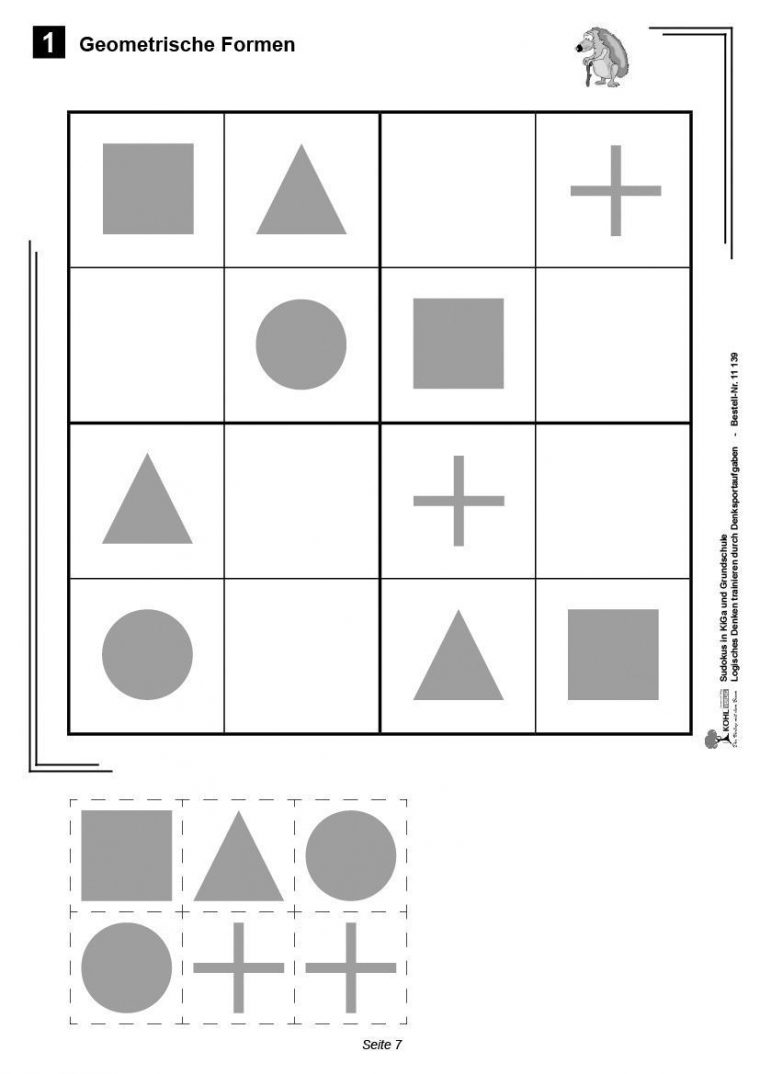 Kohl-Verlag – Sudokus Entdeckenin Kindergarten Und serapportantà Sudoku Grande Section