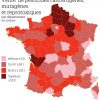 La Carte De France Des Départements Les Plus Consommateurs destiné Carte Des Départements D Ile De France