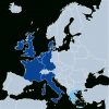 La Construction Européenne | Strasbourg Europe intérieur Pays Membre De L Europe