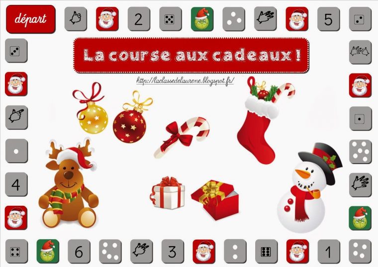 La Course Aux Cadeaux | Cadeaux Noel Maternelle, Activité concernant Jeu Noel Maternelle