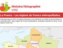 La France, Les Régions De France Métropolitaine concernant Carte De France Ce2