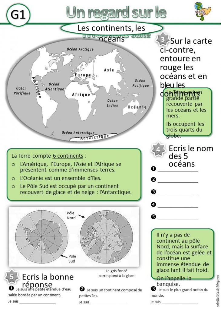 La Géographie À L'école,en Cp, Ce1, Ce2,cm1,cm2, La France tout Le Découpage Administratif De La France Ce2