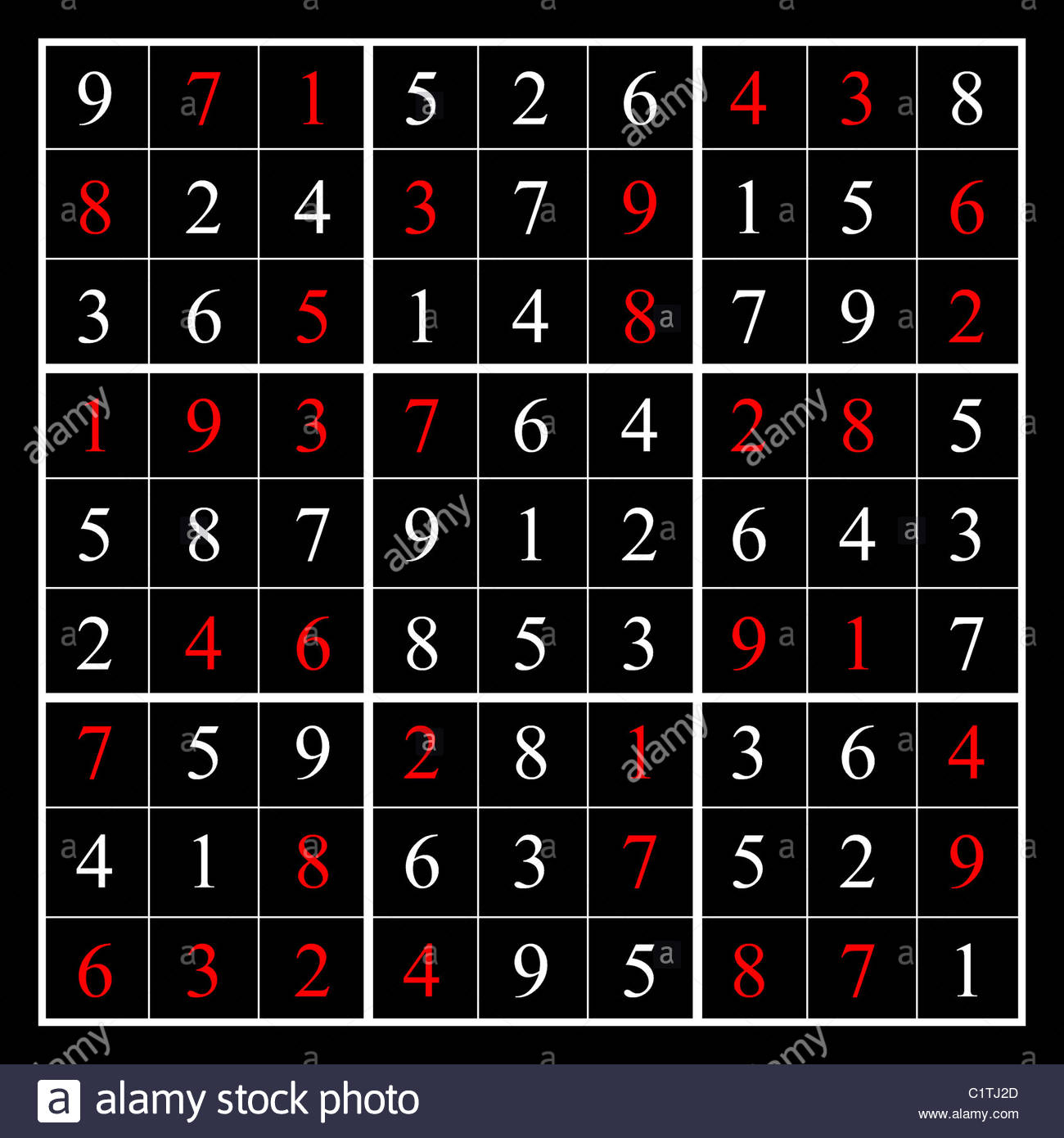 La Solution D'un Puzzle De Sudoku Facile, Illustré Avec Des tout Sudoku Facile Avec Solution