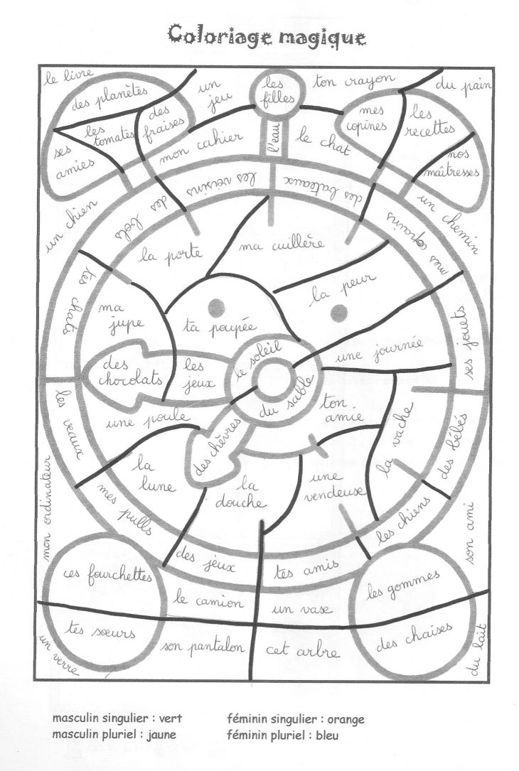 Lakanalnet Coloriages Magiques En Mathmatiques Pour Les avec Coloriage Magique Gs Cp