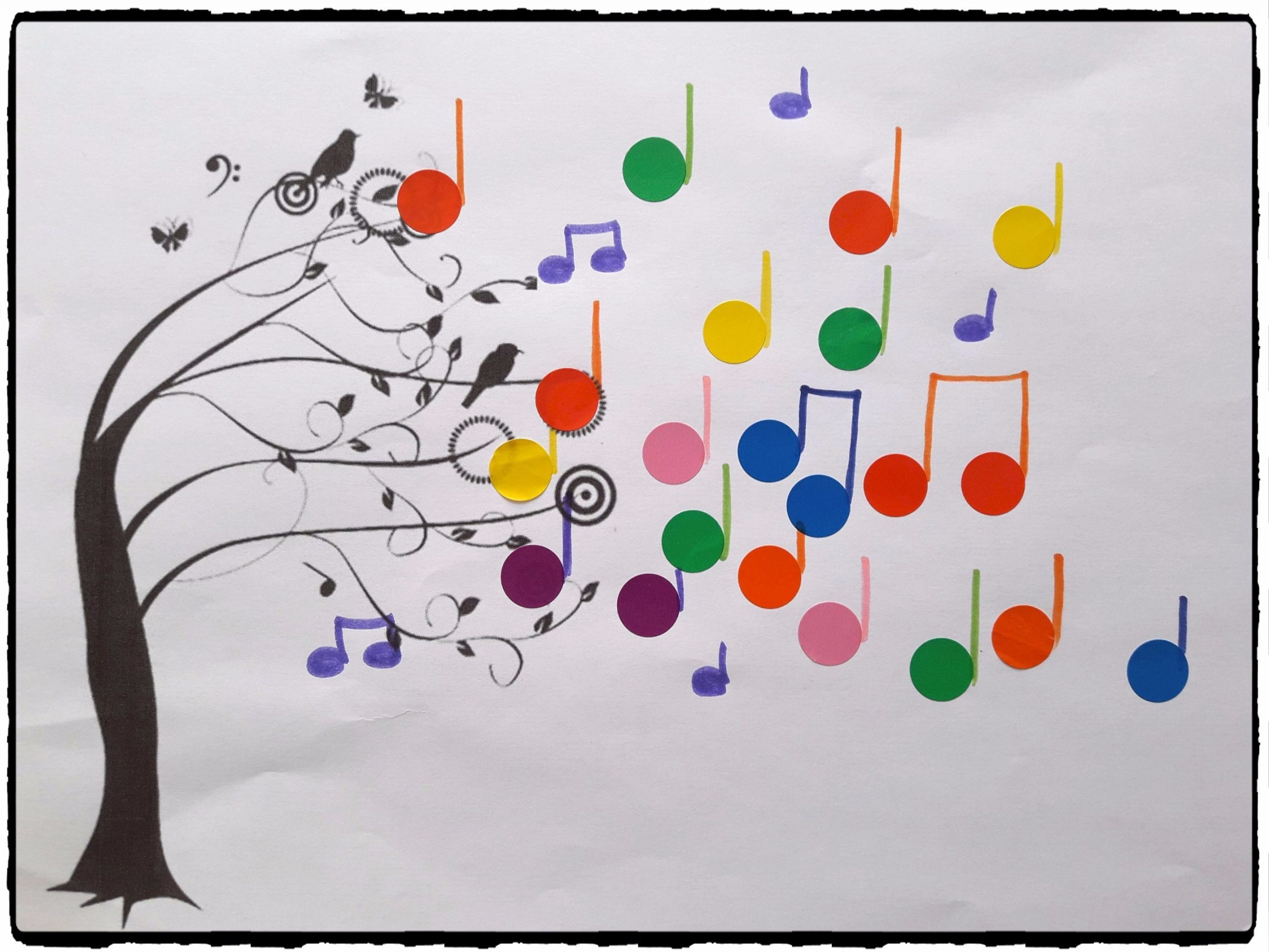 L'arbre À Musique - | Activité Manuelle Musique, Fête De La concernant Activité Musicale Maternelle