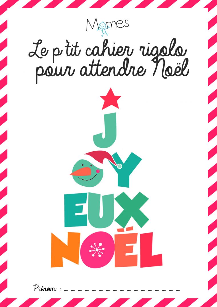 Le Cahier D'activités De Noël À Imprimer – Momes pour Activité De Noel Maternelle