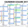 Le Calendrier Scolaire 2017-2018 À Imprimer - Bdm avec Imprimer Un Calendrier 2017