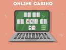 Le Casino En Ligne Dans L'ordinateur Portable. Dispositif Avec Jeu De Jeu.  Gaming Dépendance. concernant Jeux Sur Ordinateur En Ligne