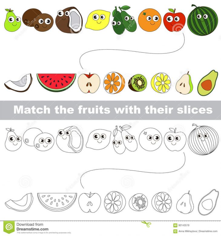 Le Jeu D'enfant Pour Trouver Des Paires Appropriées D'objets intérieur Jeux Trouver Les Objets