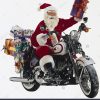 Le Père Noël, Un Motocycliste, Noël Studio, Découper, À L avec Pere Noel A Decouper