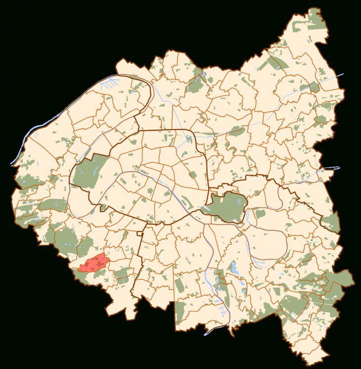 Le Plessis-Robinson – Wikipedia pour Petite Carte De France