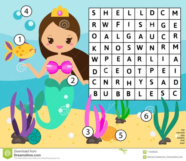 Le Puzzle De Recherche De Word Badine L'activité Jeu intérieur Jeux De Fille Puzzle