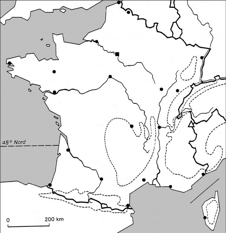 Le Relief – Segpa Facile destiné Exercice Carte De France