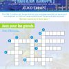 Le Supplément « Faits En Europe » Spécial Jeux D`europe avec Quiz Sur Les Capitales De L Union Européenne