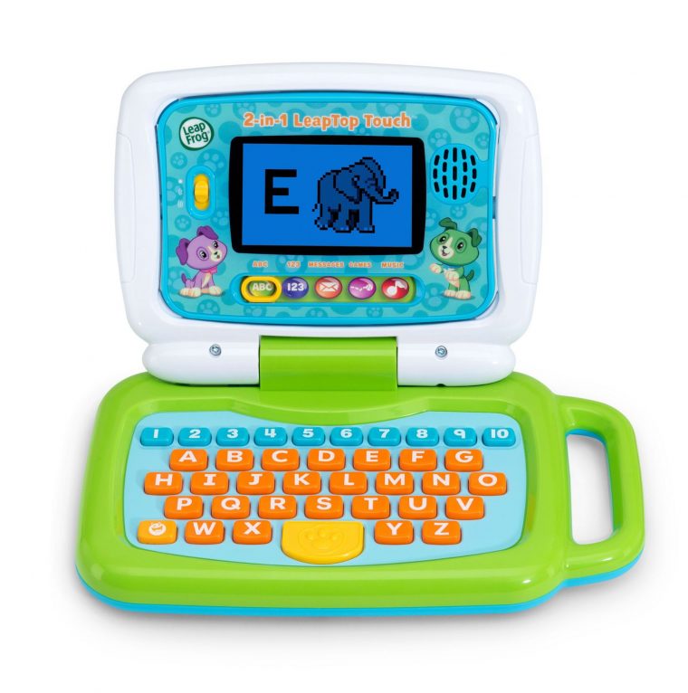 Leapfrog Ordi-Tablette P'tit Genius Touch (Vert) – Version tout Ordinateur Educatif 3 Ans