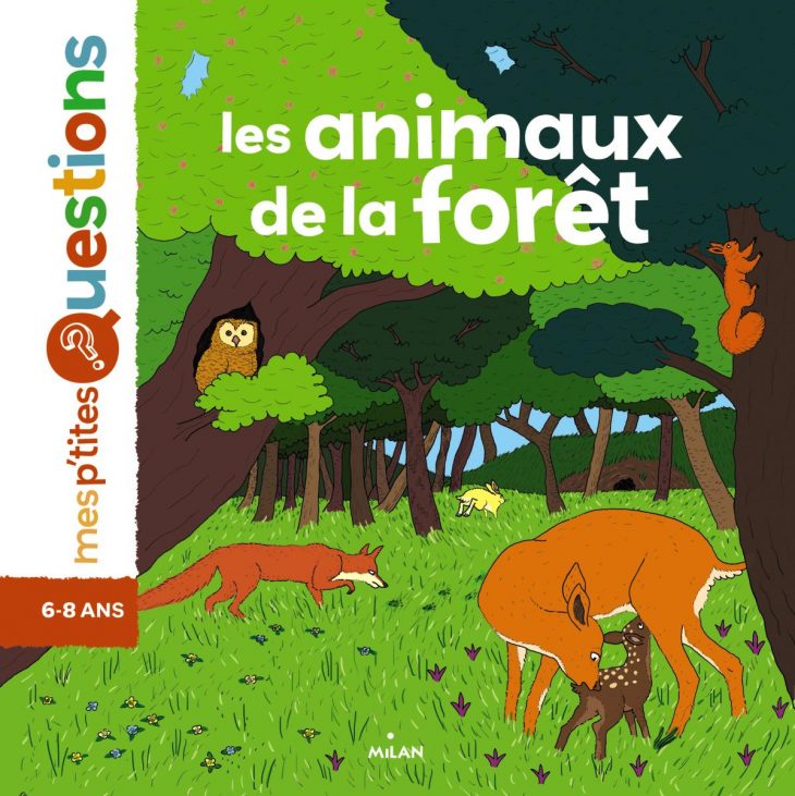 Les Animaux De La Forêt – Editions Milan destiné Animaux Foret Maternelle