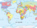 Les Capitales Du Monde | Mapa Del Mundo, Mapas, Imprimir Sobres pour Pays Et Leurs Capitales