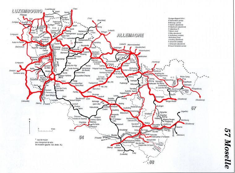 Les Cartes Départementales encequiconcerne Département 57 Carte