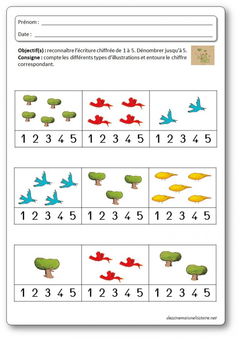 Les Deux Arbres D'elisabeth Brami – Exploitation Pédagogique pour Fiche Activité Maternelle Petite Section