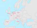 Les Dix Principales Métropoles De L'ue - 3E - Carte avec Liste Des Pays De L Union Européenne Et Leurs Capitales