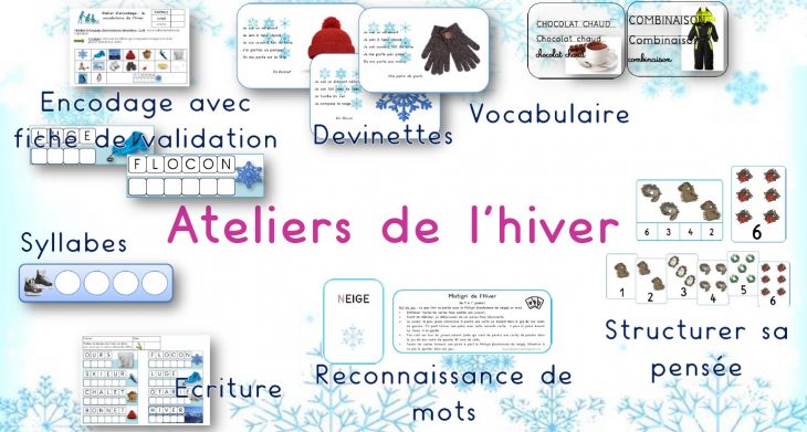 Les Jeux De Jean Noël : Dossier De L'hiver En Maternelle concernant Activité Maternelle Hiver