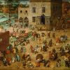Les Jeux D'enfants, Pieter Brueghel L'ancien, 1560 concernant Jeux De Descendants