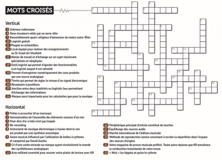 Les Mots Croisés De L'été ! (Jeu-Concours Kr346) – Kr Home dedans Mots Meles Jeu