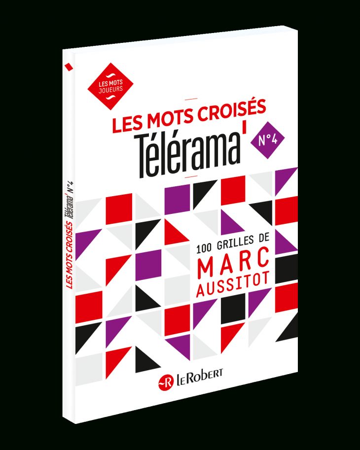 Les Mots Croisés Télérama N° 4 dedans Amusant Mots Fléchés