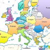 Les Pays D'europe intérieur Carte Europe Est