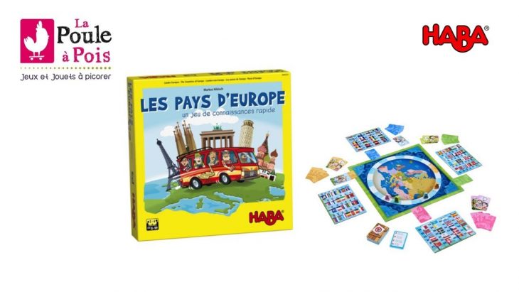 Les Pays D'europe – Jeu Éducatif – Haba – Lapouleapois.fr concernant Pays D Europe Jeux Gratuit