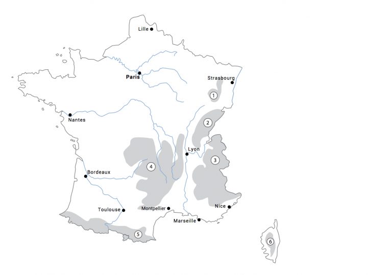 Les Paysages De Montagne – Maitronaute dedans Carte De France Ce2