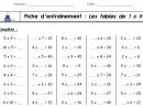 Les Tables De Multiplication - Les Ce2 De Mimi intérieur Travaille Ce2 A Imprimer