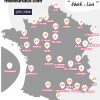 Les Villes Les Plus Favorables Pour Trouver Job Et Logement à Carte De La France Avec Les Grandes Villes