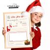 Lettre Au Père Noël À Imprimer Avec Son Enveloppe Prête À tout Papier A Lettre Pere Noel Gratuit