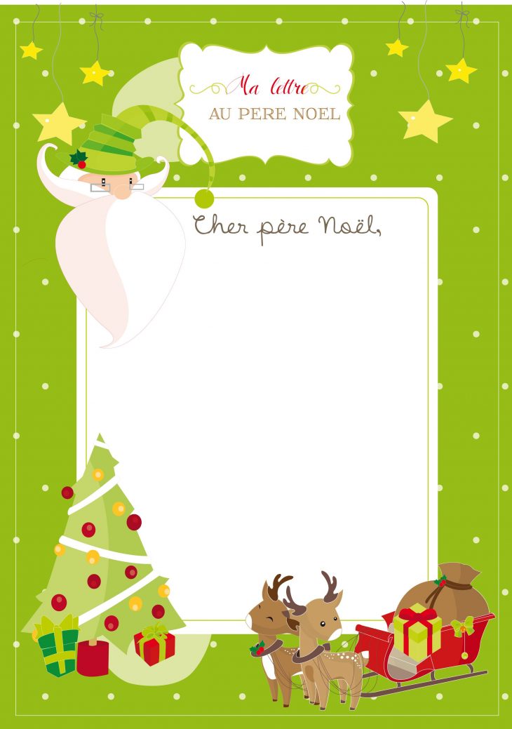 Lettre Au Père Noël | Lettre Pere Noel, Pere Noel A Imprimer concernant Papier À Lettre Père Noel À Imprimer Gratuitement