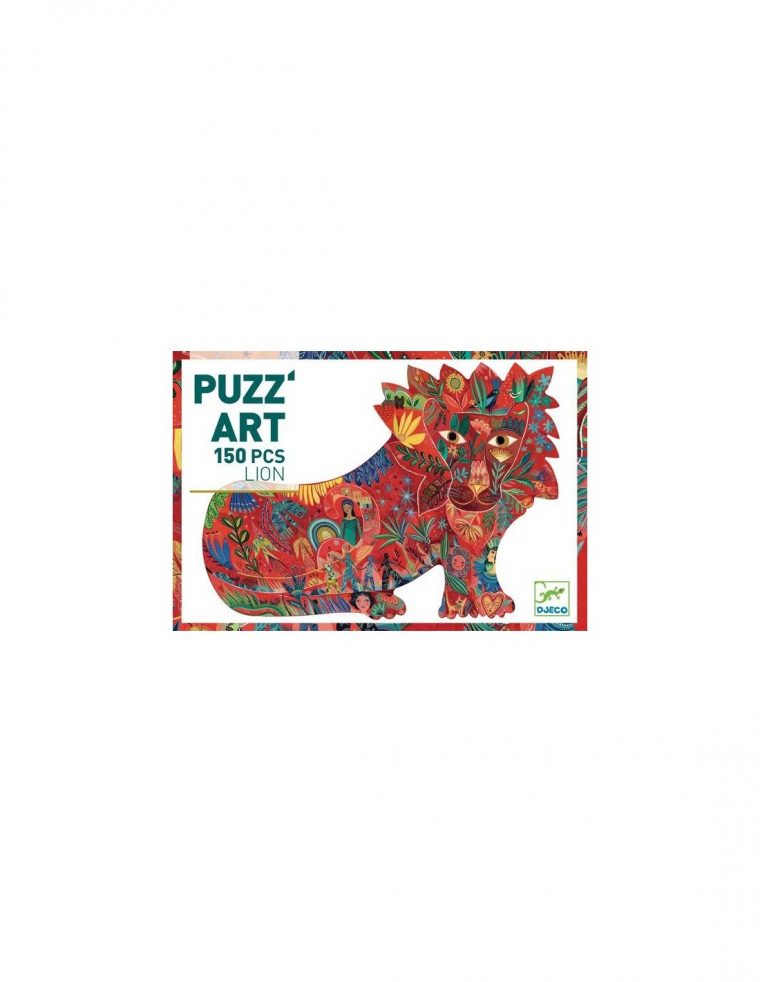 Lion Puzz'art 150 Pièces – Djeco serapportantà Puzzle A Faire En Ligne