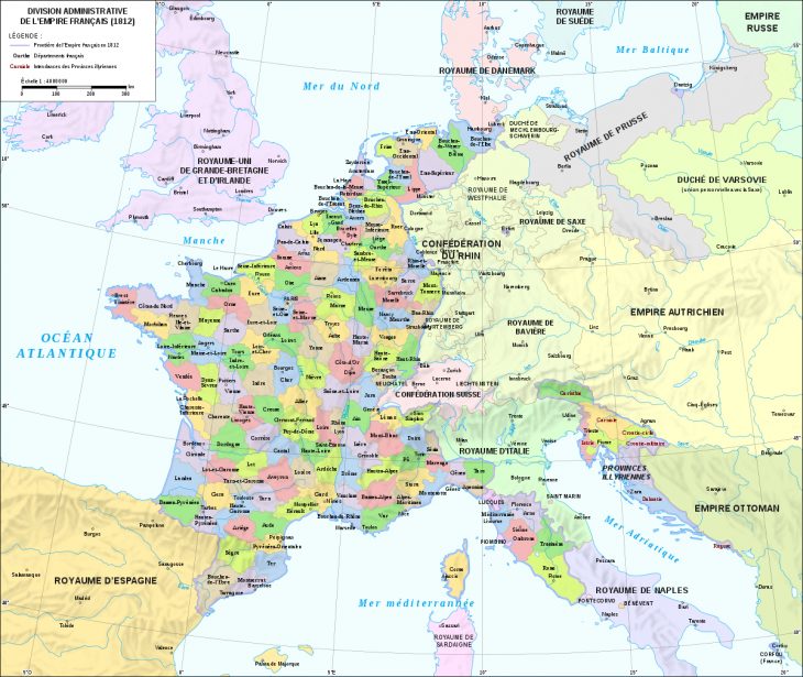 Liste Des Départements Français De 1811 — Wikipédia concernant Les Numéros Des Départements