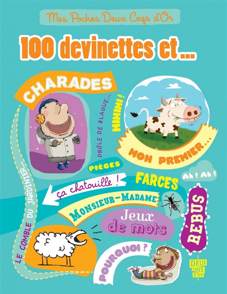 Livre 100 Devinettes Et Charade | Messageries Adp pour Charade A Imprimer