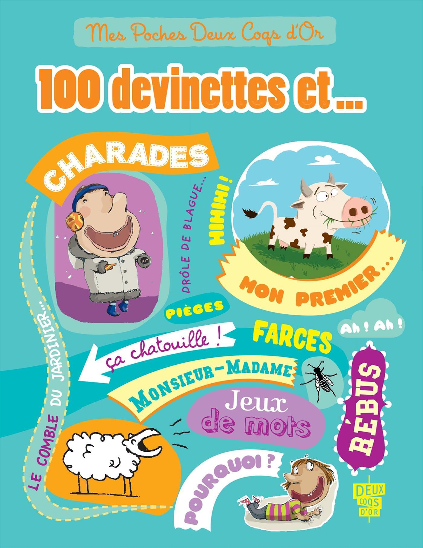 Livre 100 Devinettes Et Charade | Messageries Adp pour Charade A Imprimer 