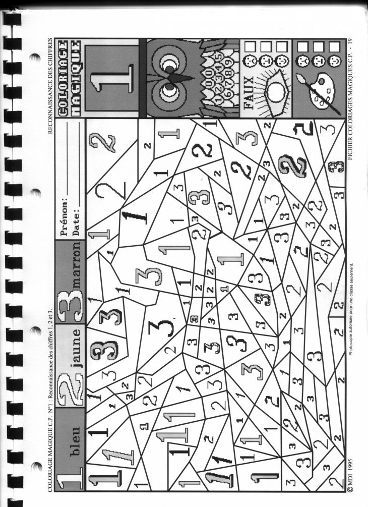 Livre Coloriage Magique avec Coloriage Magique A Imprimer Ce2 Gratuit